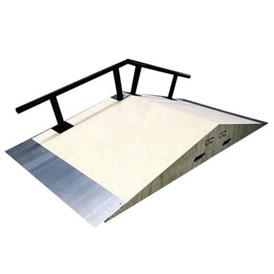 skateboarding rails and ramps